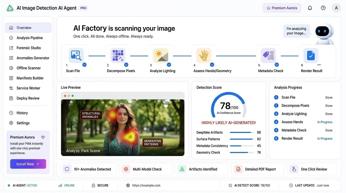 AI legal software — example of the legal workflow dashboard